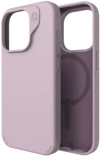 Kryt na mobil ZAGG Case Manhattan Snap pre Apple iPhone 15 Pro - svetlo fialová