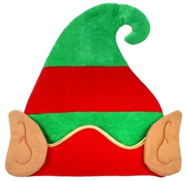 Doplnok ku kostýmu Čiapky elf - škriatok - Vianoce