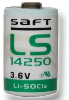 Jednorazová batéria SAFT LS14250 STD, lítiový článok 3.6V, 1200mAh