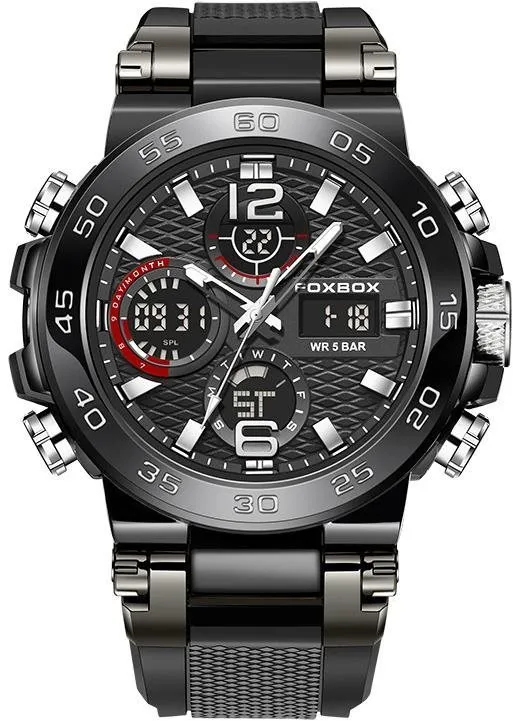 Pánske hodinky Lige Man digitálny F0033-4 - čierne