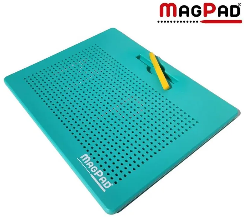 Magnetická tabuľka Wat14 magnetická tabuľka Magpad - zelená - veľká 714 guličiek