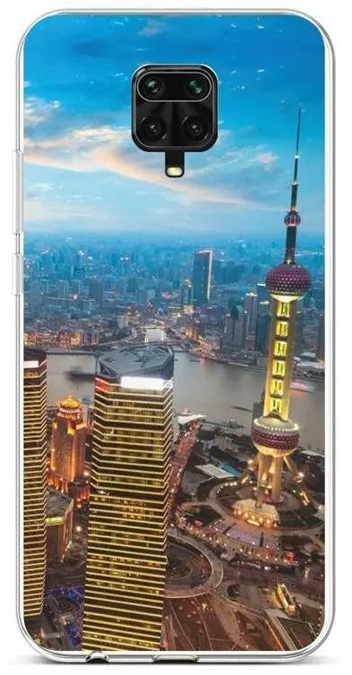 Kryt na mobil TopQ Xiaomi Redmi Note 9 Pre silikón City 52556