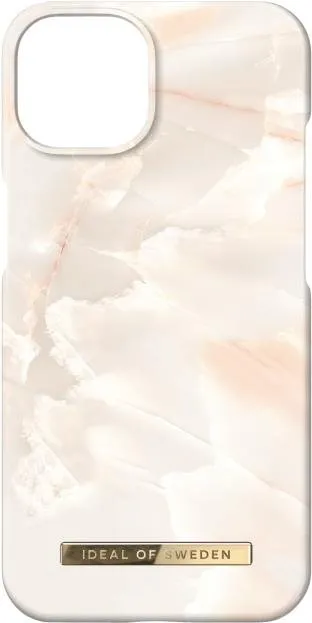 Kryt na mobil Fashion s Magsafe iDeal Of Sweden pre iPhone 14 Rose Pearl Marble