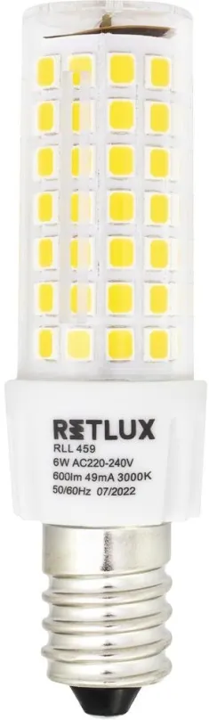 LED žiarovka RETLUX RLL 459 E14 6W hood oven WW