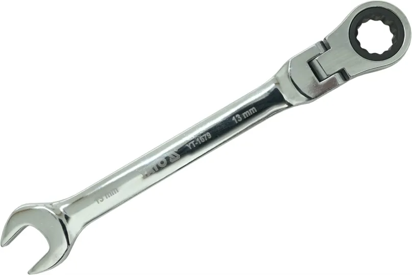 Kľúč YATO Kľúč očkoplochý račňový 13 mm s kĺbom