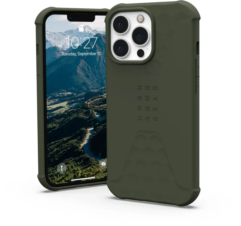 Kryt na mobil UAG Standard Issue Olive iPhone 13 Pro, pre Apple iPhone 13 Pro, materiál si