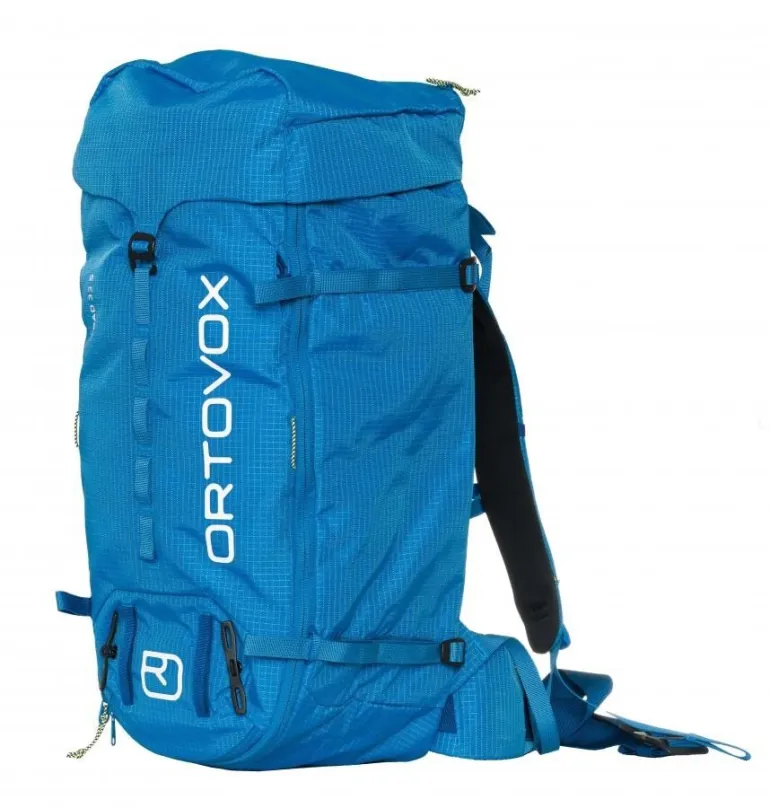 Horolezecký batoh Ortovox Trad 33 S heritage blue, s objemom 33 l, hmotnosť 0,925 kg