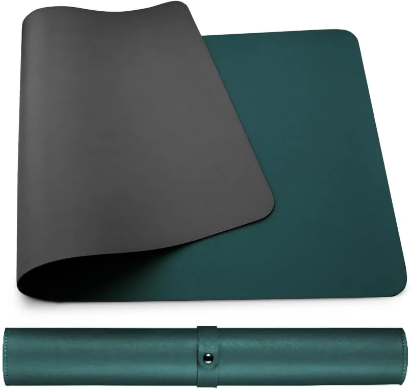 Podložka pod myš MOSH Dual sided Table mat čierna / tmavo zelená M