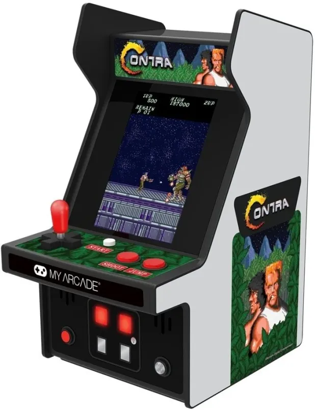Arkádový automat My Arcade Micro Micro - Premium Edition, v retro prevedení, má 1