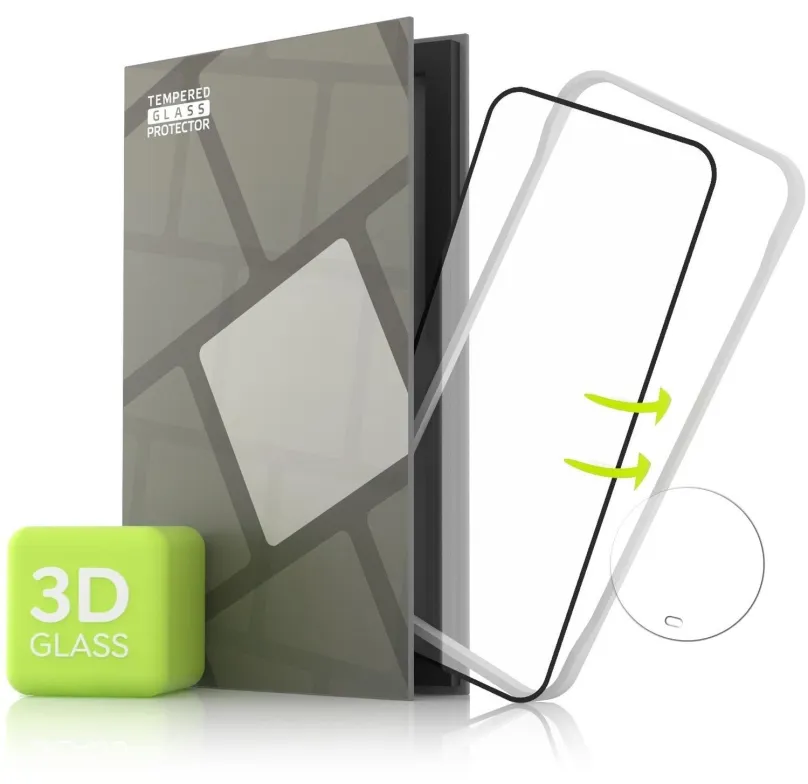Ochranné sklo Tempered Glass Protector rámčekové pre Honor Magic 4, 3D Glass + sklo na kameru + inštalačný rámček