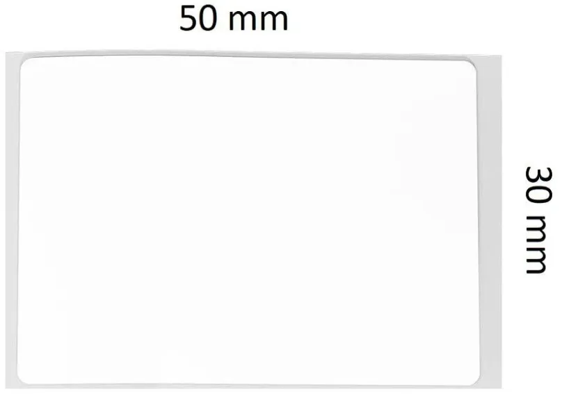 Etikety Niimbot štítky R 50x30mm 230ks White pre B21