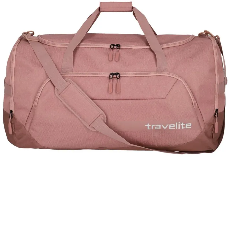 Športová taška Travelite Kick Off Duffle XL Rosé