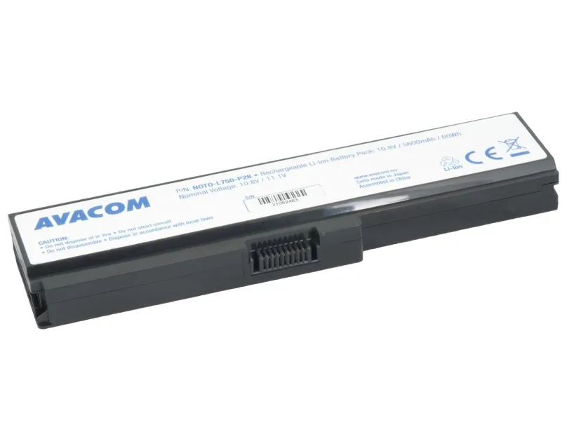 Batéria do notebooku AVACOM pre Toshiba Satellite L750 Li-Ion 10,8 V 5800mAh/63Wh