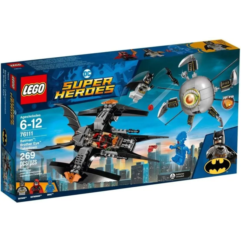 Stavebnice LEGO Super Heroes 76111 Batman: Zničenie Brother Eye