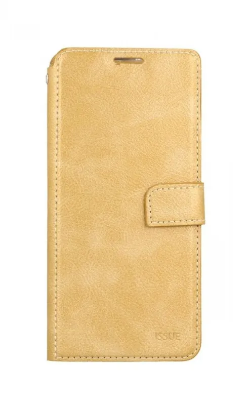 Puzdro na mobil Molan Cano Issue Diary Samsung A22 knižkové zlaté 60063