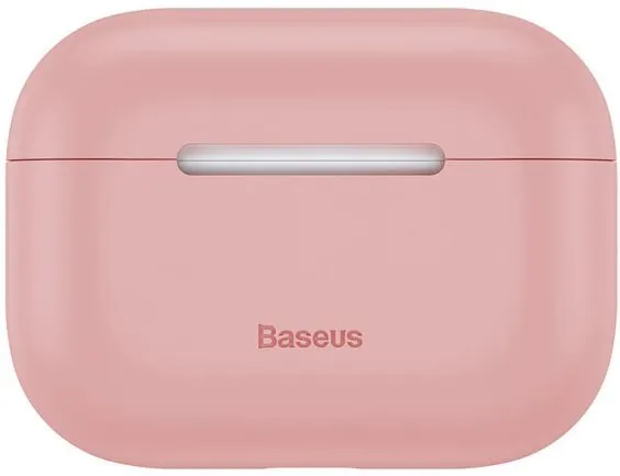 Puzdro na slúchadlá Baseus Super Thin Silica Gel Case pre Apple AirPods Pro Pink