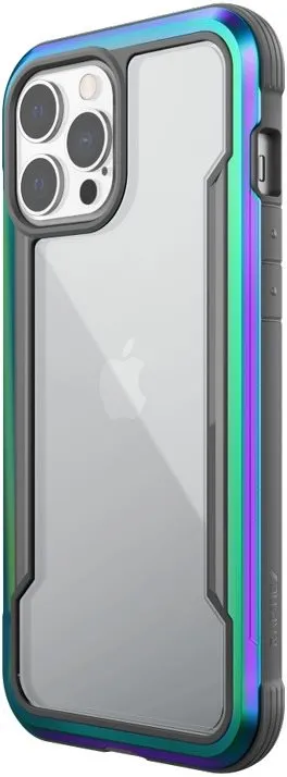 Kryt na mobil X-doria Raptic Shield Pro pre iPhone 13 Pro Max (Anti-bacterial) Iridescent