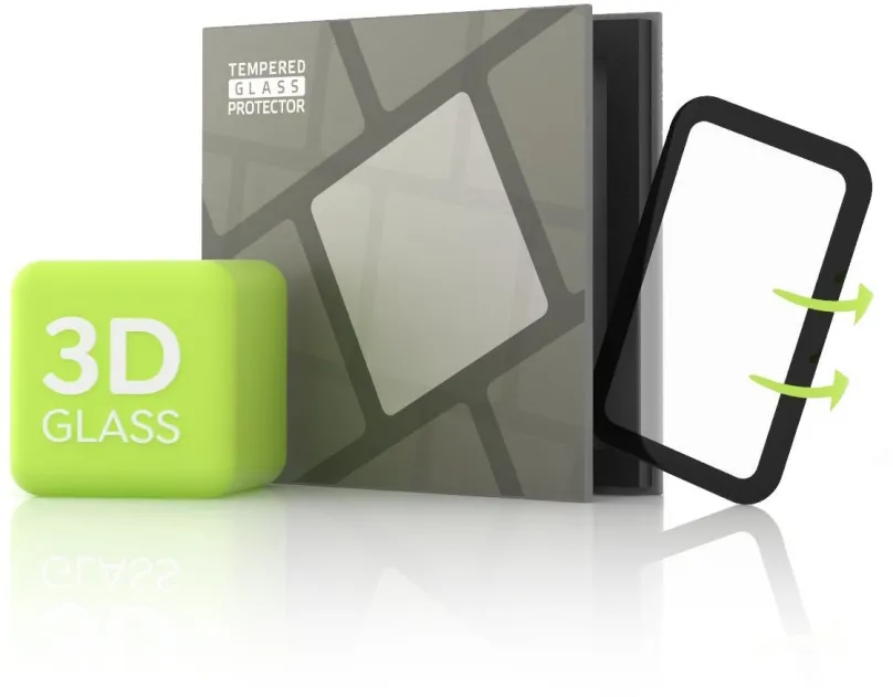Ochranné sklo Tempered Glass Protector pre Huawei Watch Fit / Honor Watch ES - 3D GLASS, čierne