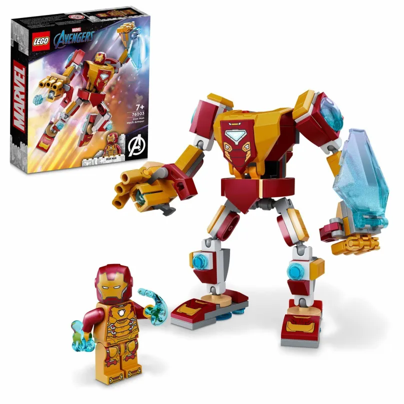 LEGO stavebnica LEGO® Marvel 76203 Iron Manovo robotické brnenie