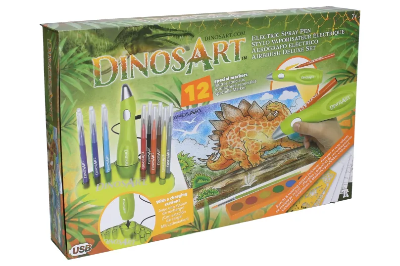 DinosArt Airbrush omaľovánky set