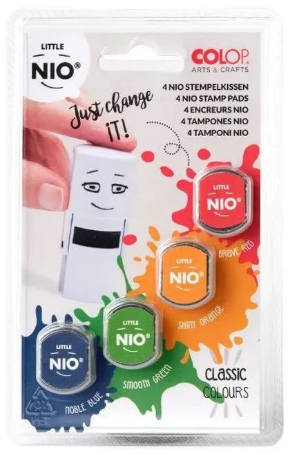 Pečiatky pre deti COLOP Little Nio stamp pads classics