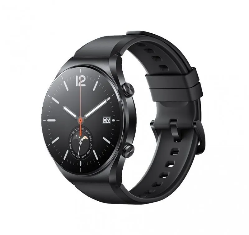 Chytré hodinky Xiaomi Watch S1 Black, pre mužov aj ženy, s ovládaním v slovenčine, AMOLED