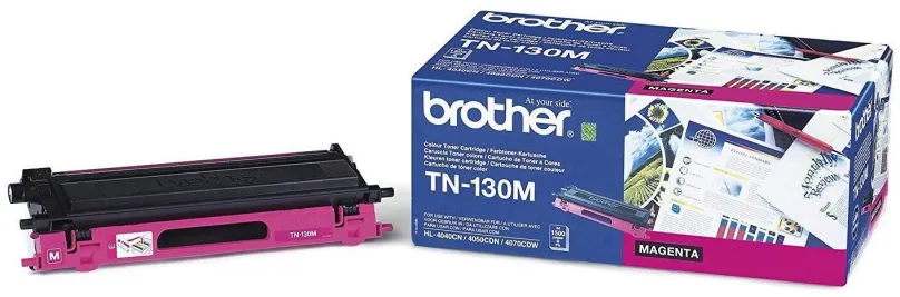 Toner Brother TN-130M purpurový, pre tlačiarne Brother DCP-9042CDN, DCP-9045CDN, HL-4040CN