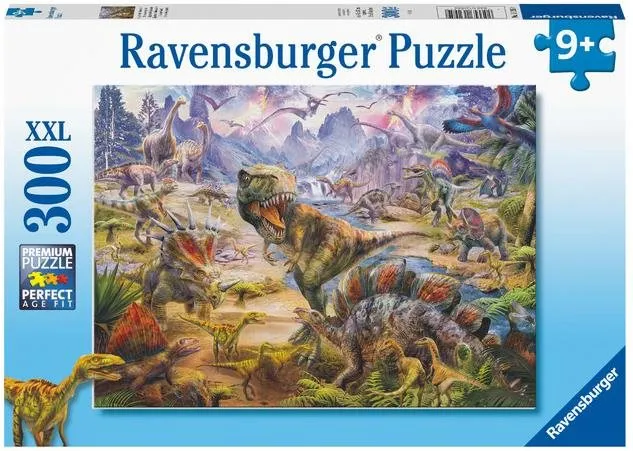 Puzzle Ravensburger puzzle 132959 Dinosaury 300 dielikov