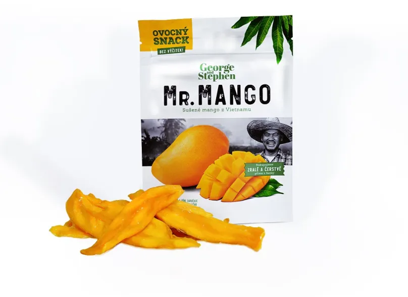 Sušené ovocie Mr. Mango (plátky sušeného manga)