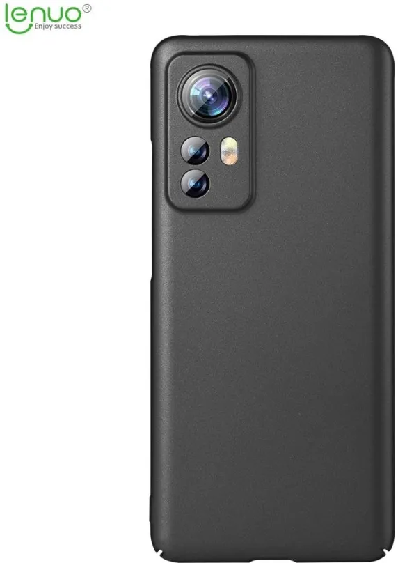 Kryt na mobil Lenuo Leshield obal pre Xiaomi 12/12X, čierna