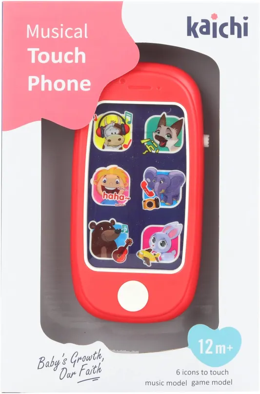 Hračka pre najmenších Baby dotykový telefón na batérie