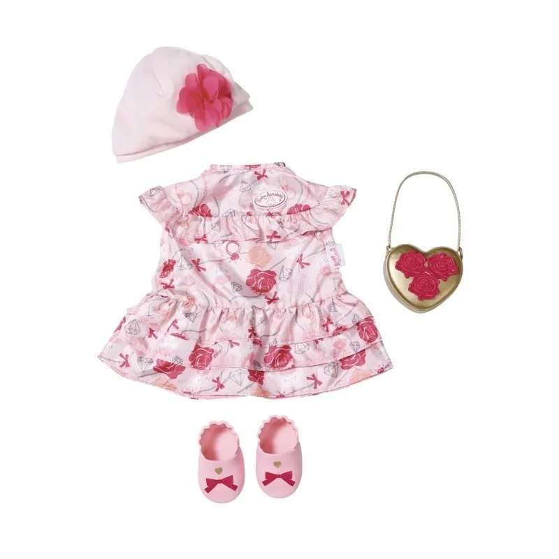 Oblečenie pre bábiky Baby Annabell Kvetinková súprava Deluxe