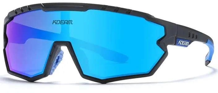 Cyklistické okuliare KDEAM Warren 03 Black / Blue