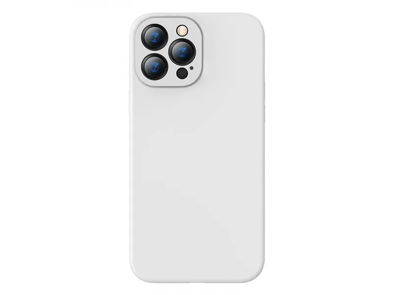 Baseus puzdro pre iPhone 13 Pro Liquid Gél biela