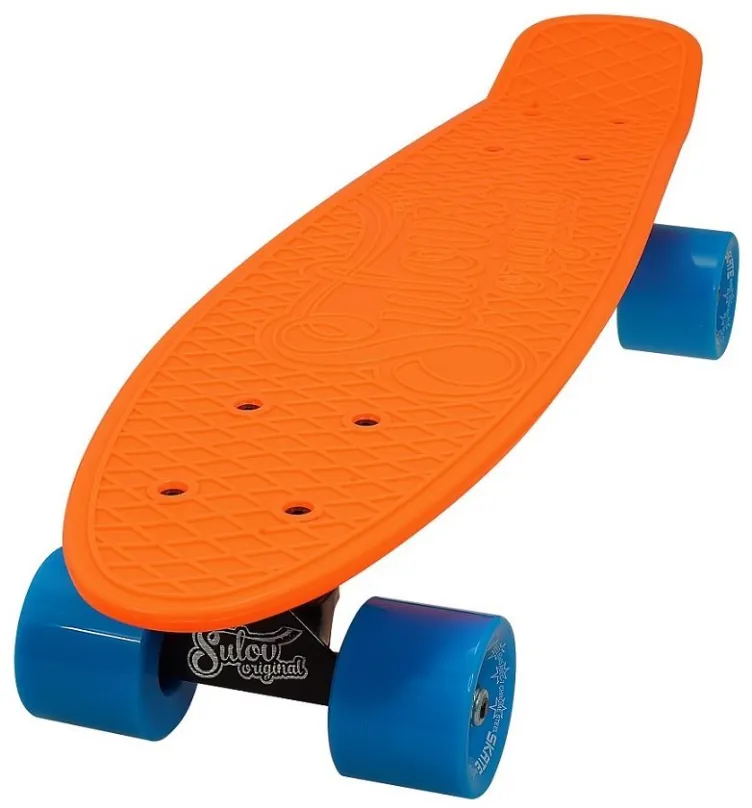 Penny board Sulov Neon Speedway oranžovo-modrý