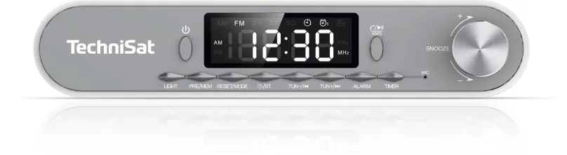 Rádio TechniSat KitchenRadio, silver-white, klasické a rádiobudík, kuchynské a prenosné, F