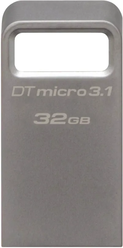 Flash disk Kingston DataTraveler Micro 3.1, USB 3.2 Gen 1 (USB 3.0), USB-A, kapacita