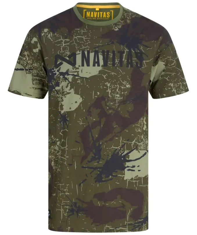 Navitas Tričko Identity Camo Tee M