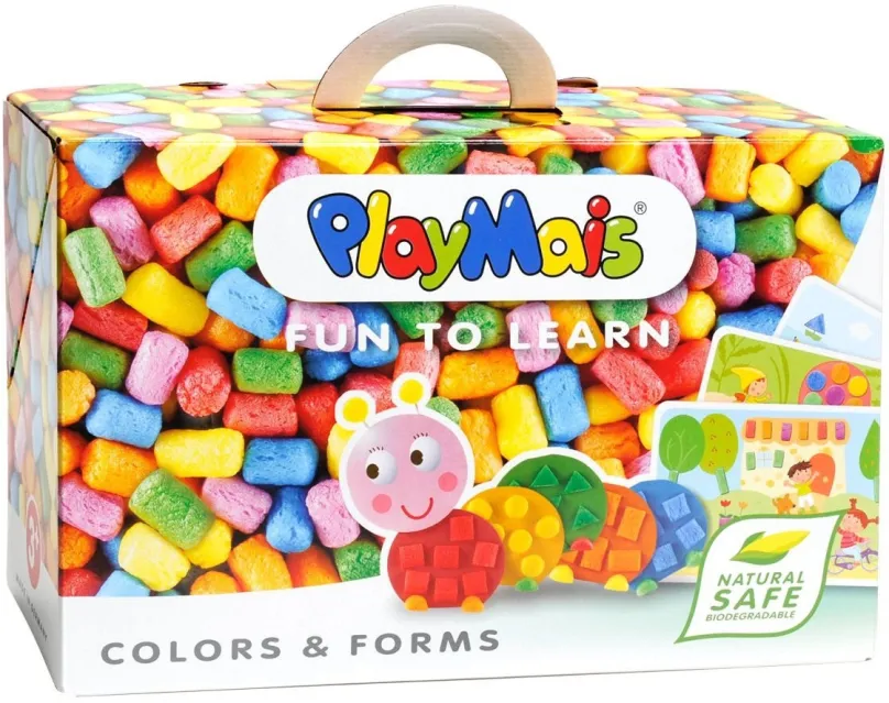 Vyrábanie pre deti PlayMais Fun to Learn Farby a tvary 550ks