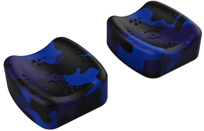 Gripy na ovládač Gioteck úchyty pre PS5 modro-čierne