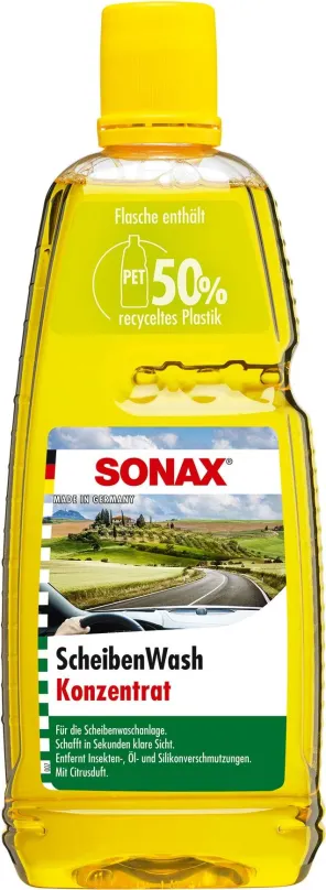 Voda do ostrekovačov Sonax Letná kvapalina do ostrekovačov - koncentrát 1:10 citrus 1l