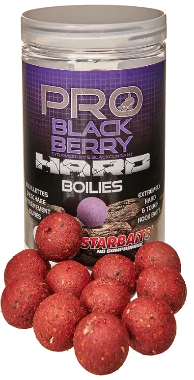 Starbaits Hard Boilies Pre Blackberry 200g 20mm