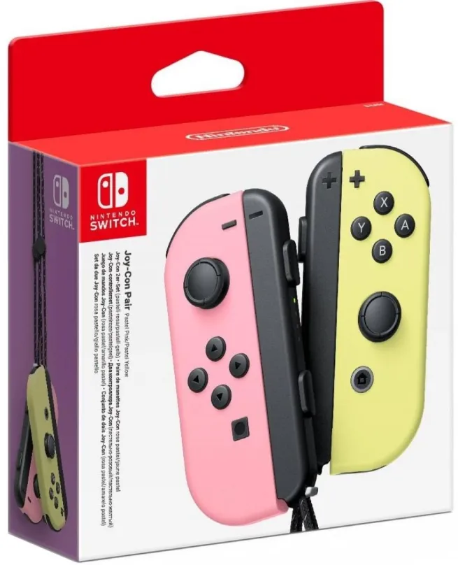 Gamepad Nintendo Switch Joy-Con Pair Pastel Pink/Yellow, pre Nintendo Switch, bezdrôtové p