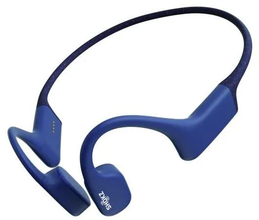 Bezdrôtové slúchadlá Shokz OpenSwim MP3 slúchadlá pred uši 4GB, modrá