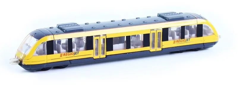 Vláčik Rappa kovový regionálny vlak RegioJet 17 cm
