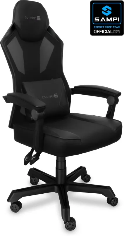 Herný stoličky CONNECT IT Monte Carlo CGC-2100-BK, black