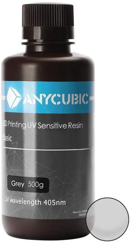 Filament Anycubic UV Resin 500ml Grey