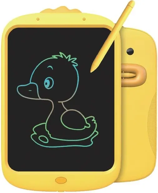 Elektronická kresliaca tabuľka Detský 10" tablet - žltá kačica