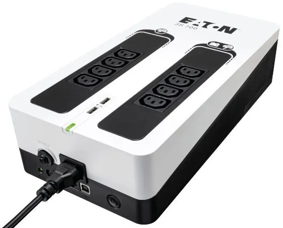 Záložný zdroj EATON UPS 3S 700 IEC Tower, USB, USB nabíjačka