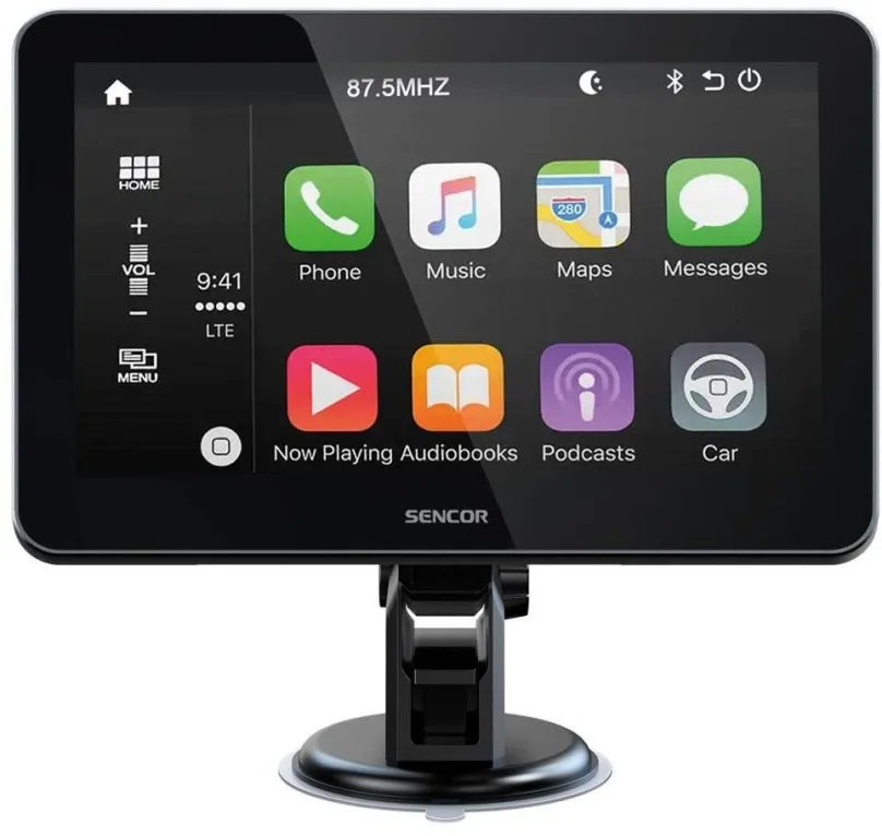 Autorádio Sencor SCT M750BWT, bez mechaniky, operačný systém Android, dotykový displej, FM
